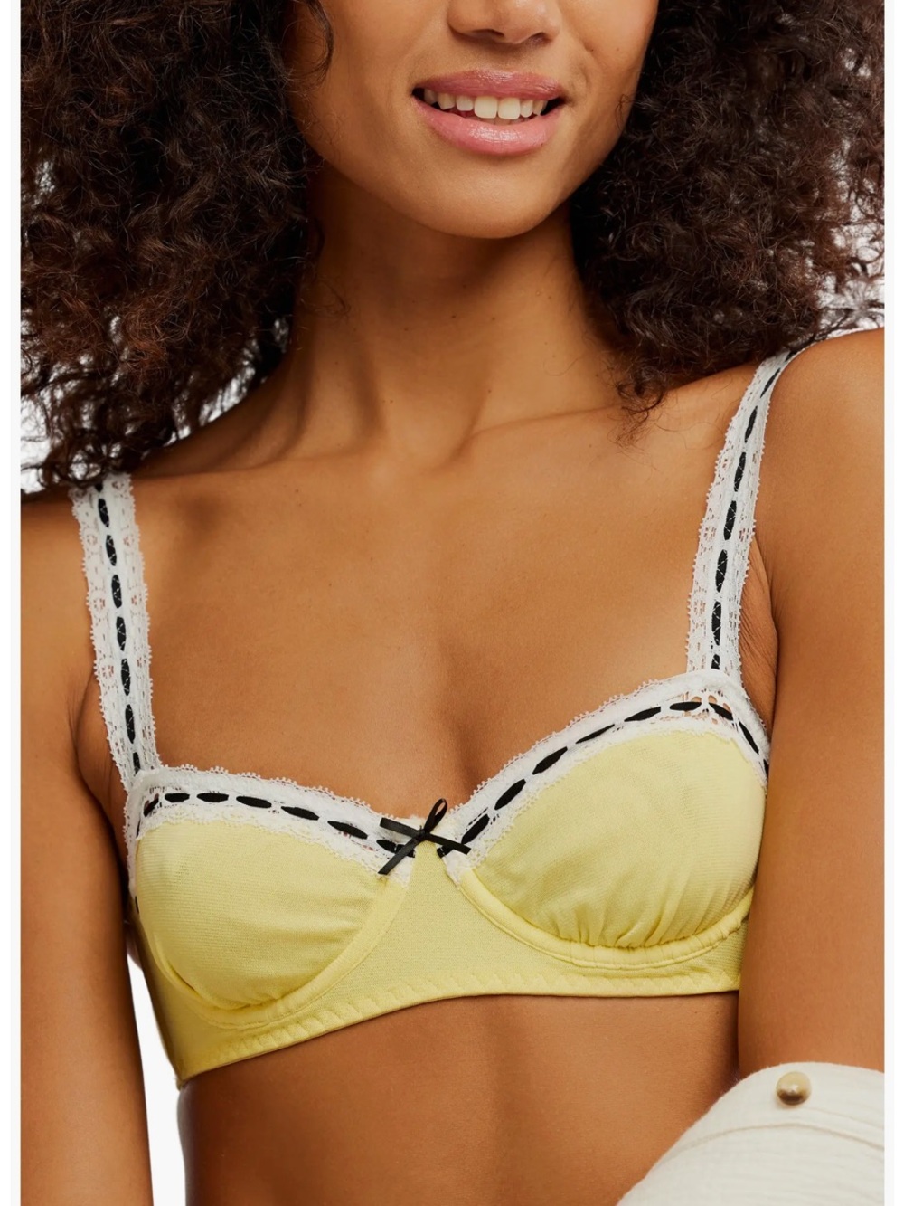 Free People Intimately FP So Sweet Balconette Underwire Bra, NWOT, 34DD